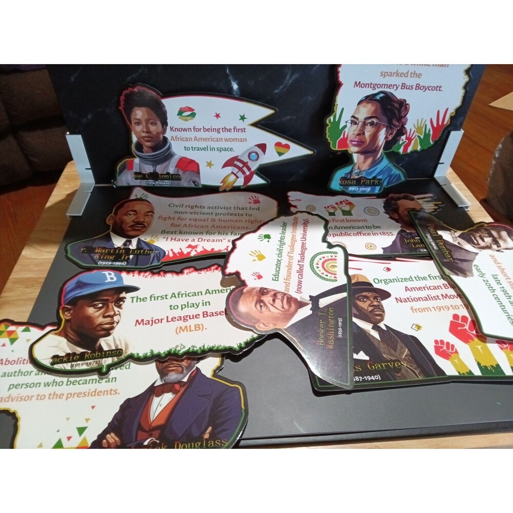 African American Mouth Poster Board Items Over 30 Pieces And Dots For Applying